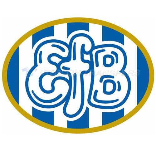 Esbjerg forenede Boldklubber Iron-on Stickers (Heat Transfers)NO.8311